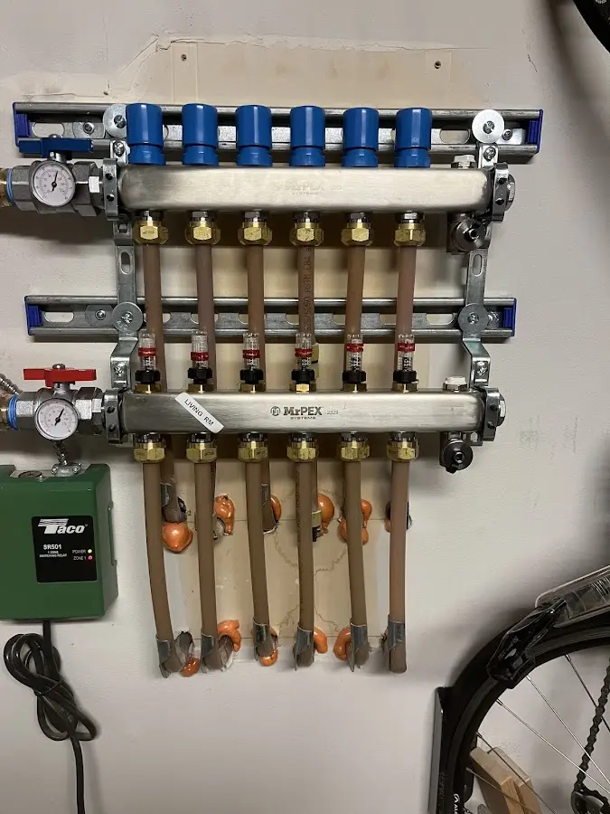 Plumber performing Leak Detection at a residential property in Willowbrook